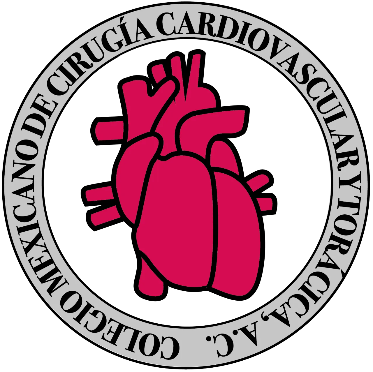 Colegio Mexicano de Cirugía Cardiovascular y Torácica Logo